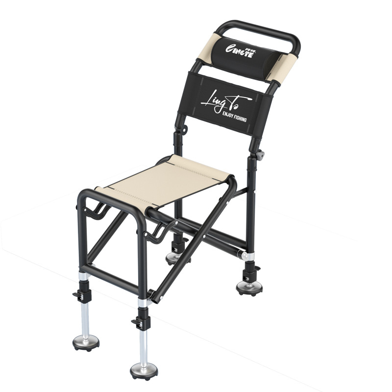 Una silla de pesca puede elevar y bajar silla de pesca caballero silla de pesca todo terreno silla de pesca multifunción fábrica de silla de pesca al por mayor image 6