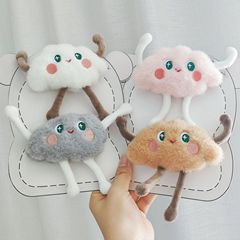 クリエイティブ漫画ぬいぐるみクラウドペンダントガーリーハートかわいい人形バッグブローチペンダントスカーフ帽子人形