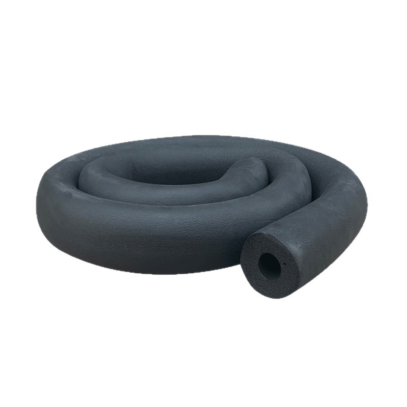 Black Insulation Pipe B1 Grade Rubber and Plastic Pipe Sound Insulation Air Conditioning Insulation Cover High Density Flame Retardant Insulation Rubber and Plastic Insulation Pipe