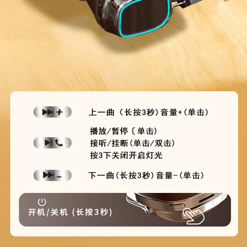 電気商無線bluetoothイヤホンのヘッドセットの発光はカードを挿して騒音を低減することができます。|undefined