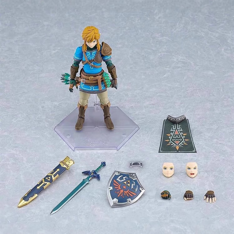 ゼルダの伝説 figma 626 リンク ブレス オブ ザ ワイルド キングダム オブ ザ ティアーズ 可動関節モデル フィギュア|undefined