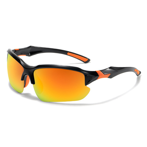 Cross-border polarized sunglasses for men, outdoor sports, cycling, UV-protection sunglasses, wholesale