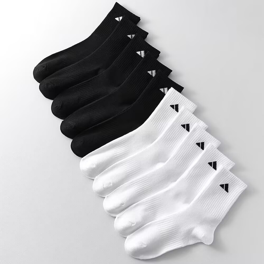Socks for Men and Women, Ins-Style, All-Season Versatile Mid-Calf Socks, Sports Running Socks for Men and Women