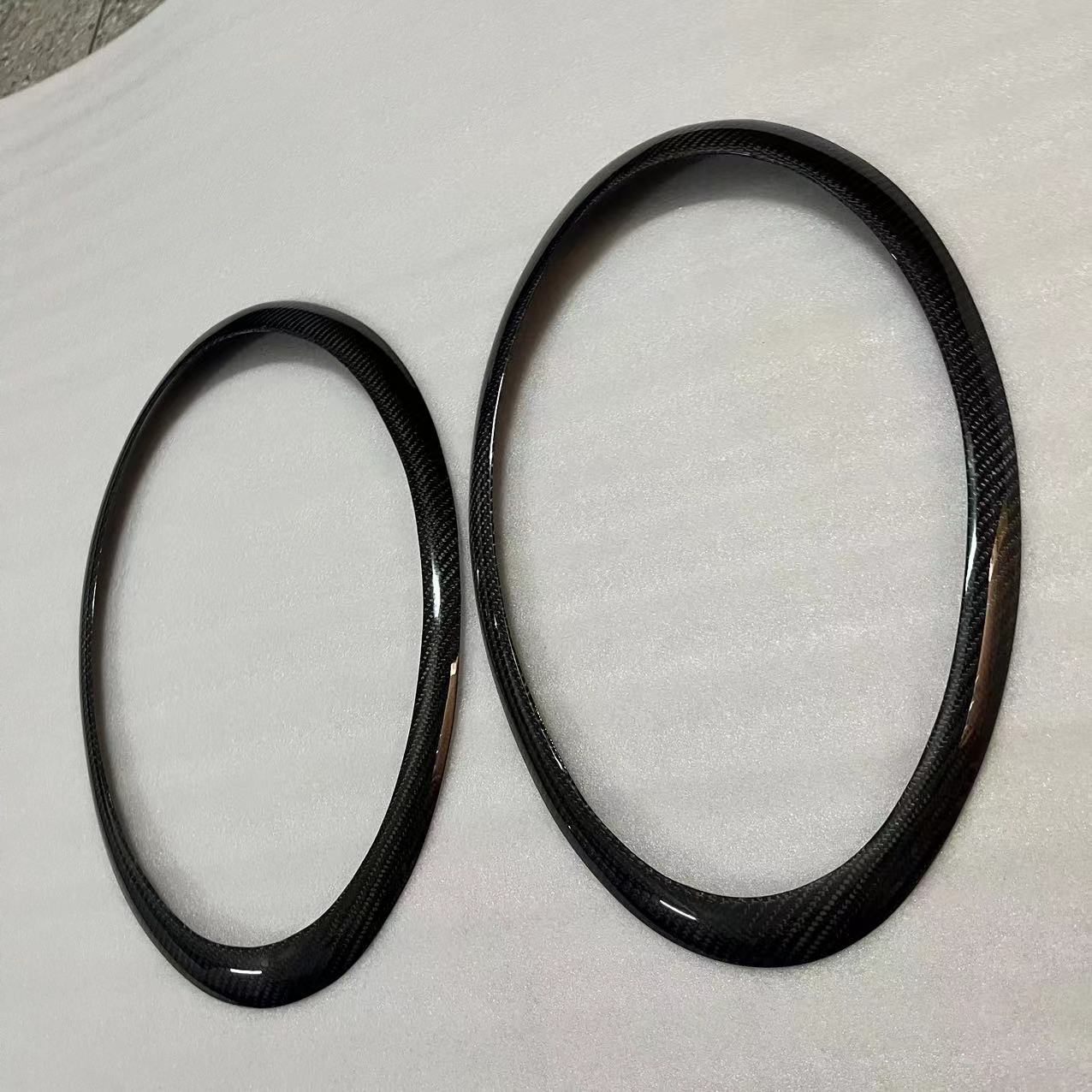 Suitable for 12-18 years Porsche 911 series 991 carbon fiber headlight lamp eyebrows carbon fiber material 991 professional