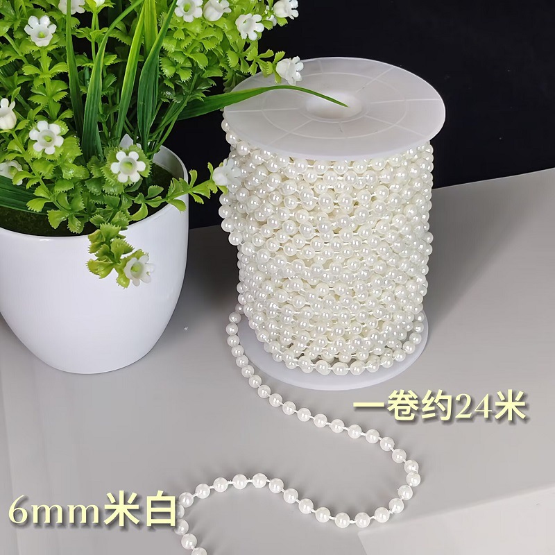 6mm 황백색 롤은 약 24m