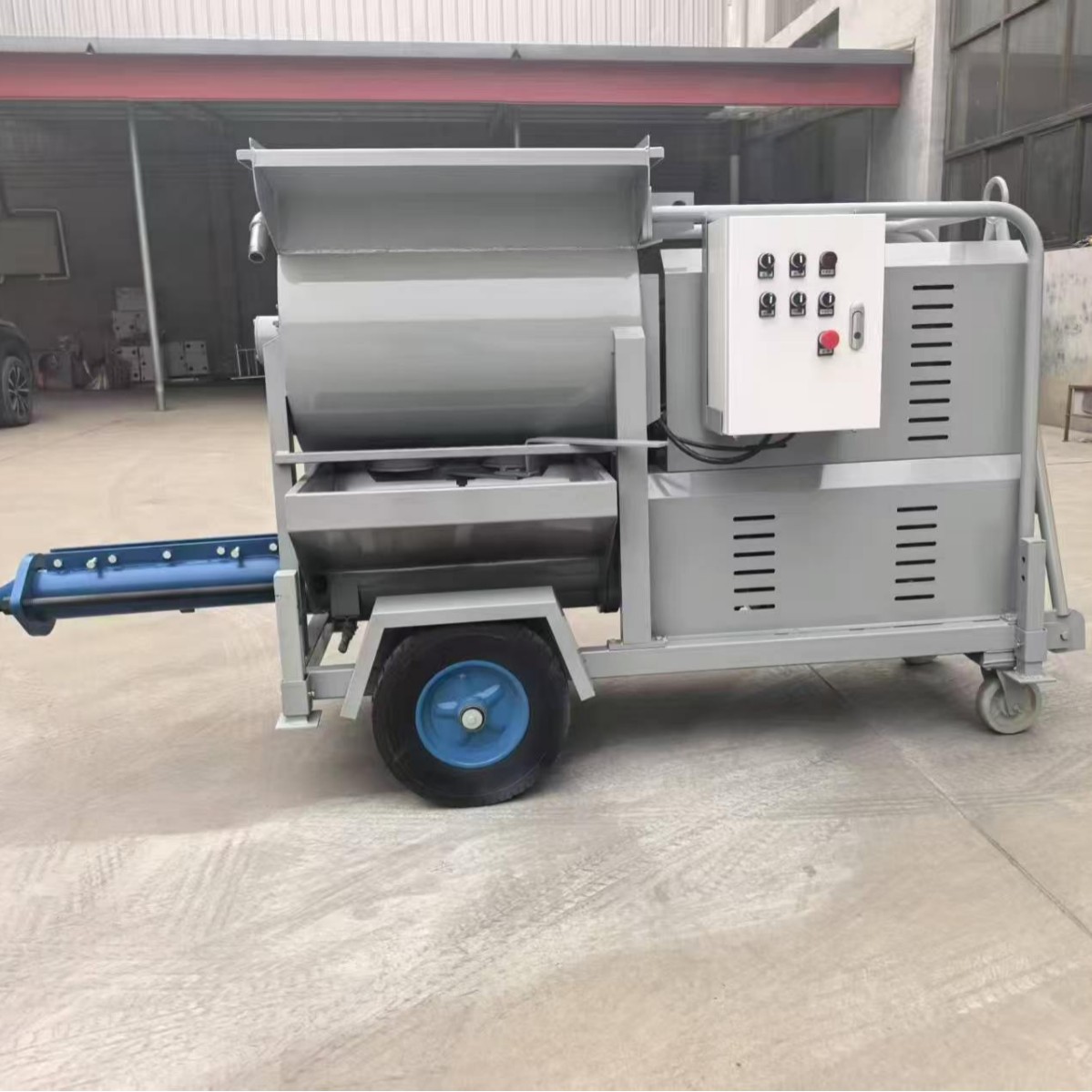 Cement concrete pump truck concrete delivery pump truck mixing…