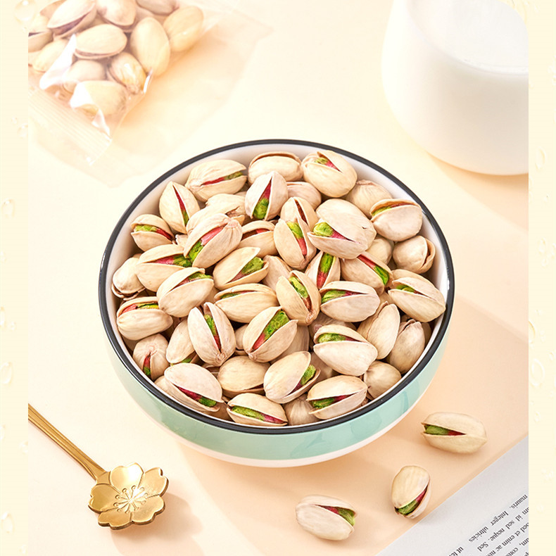 New arrival extra large grain pistachio 500g small package bleach-free nut snacks for pregnant women dried fruit batch