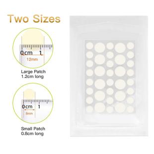 Amazon in stock wholesale hydrocolloid acne patch invisible transparent anti-acne patch anti-acne patch 36 stickers