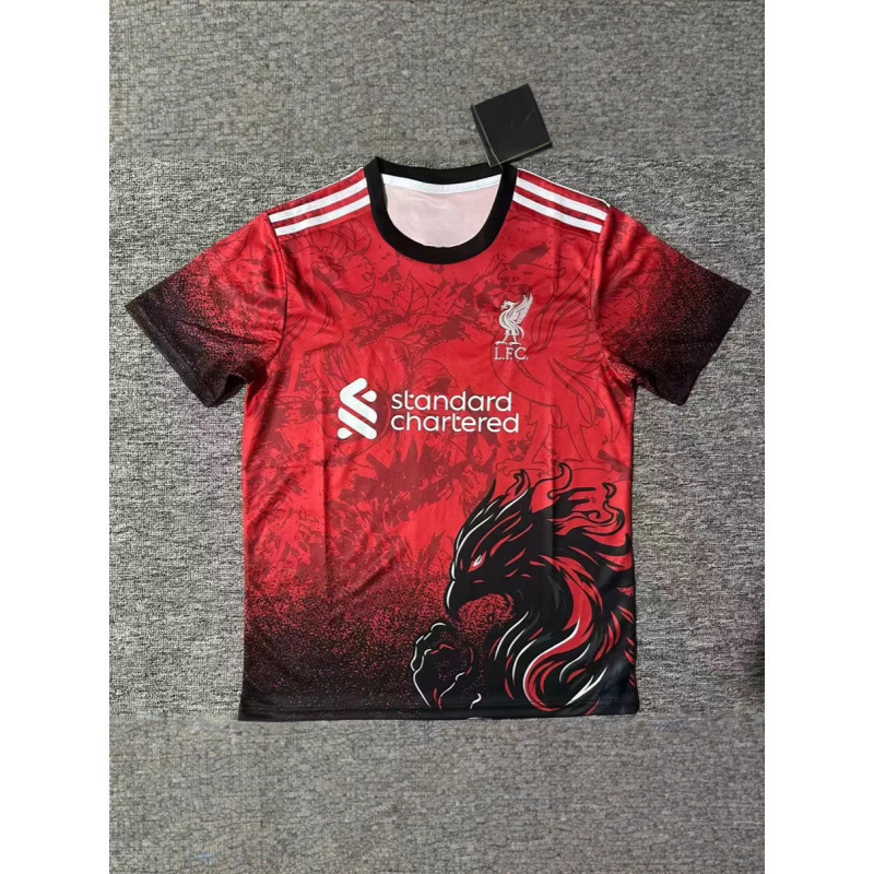 25 Liverpool New Jersey Barcelona Real Madrid Miami Portugal Paris Manchester United Manchester City Jersey Cross-Border Pod