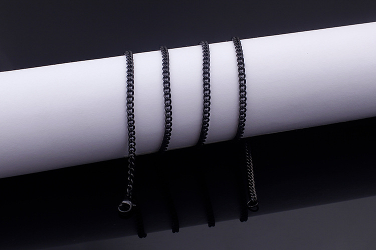 Geometric Pattern PVD Coated 18K Gold Plated Geometric Titanium Steel Fashion Waterproof Non Tarnish 304 Stainless Steel Necklace