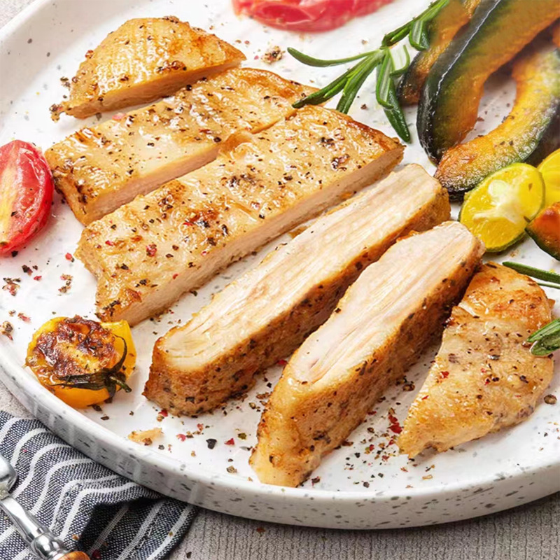 香煎鸡排儿童早餐健身轻食鸡肉卷鸡扒半成品香煎汉堡半成品食材