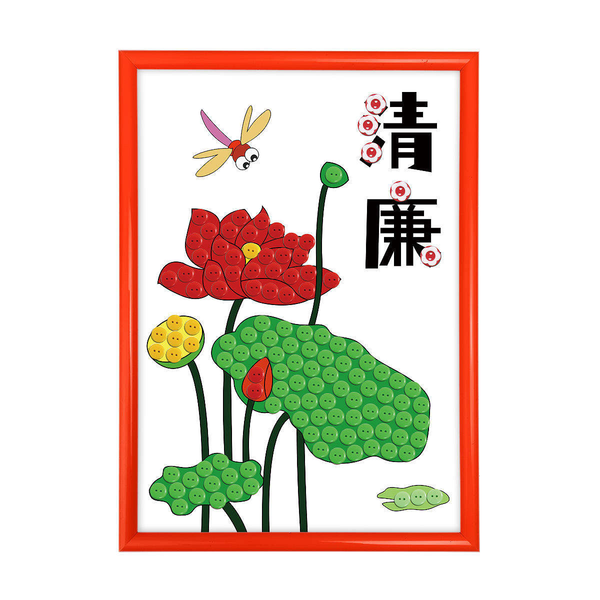 썩지 않는 문화 테마 활동 버튼 그림 다이이 만들기 페이스트 페인팅은 부패하지 않고 정직한 재료 패키지