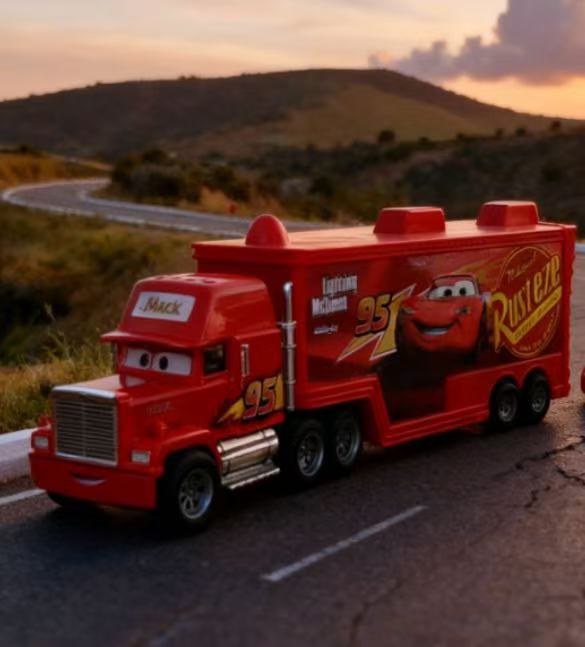 クロスボーダーの6種類の自動車の総動員の合金のレースの保安官の麦昆の板の歯の模型の滑車の置物