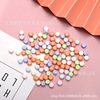 Acrylic beads with letters, accessory, English
