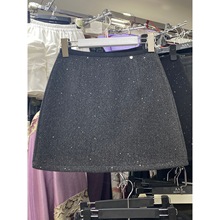 亏本~特价清仓~现货~亮片包臀短裙女时尚华丽高腰修身半身裙1522L