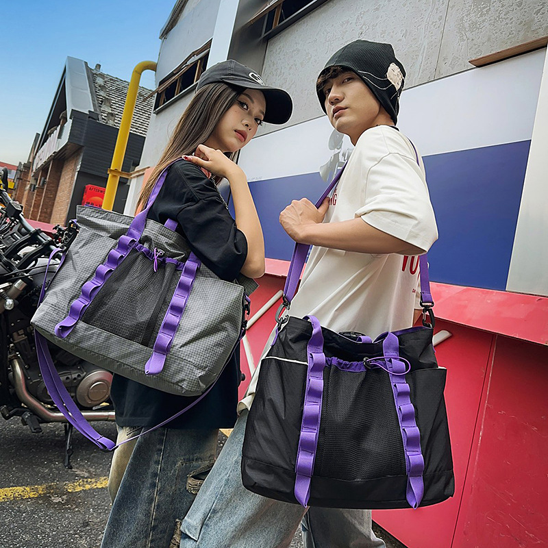 Nueva bolsa de viaje de hombro para hombres, bolsa de viaje de alojamiento de estudiantes de gran capacidad, bolsa de equipaje de viaje para mujeres, bolsa deportiva de maternidad