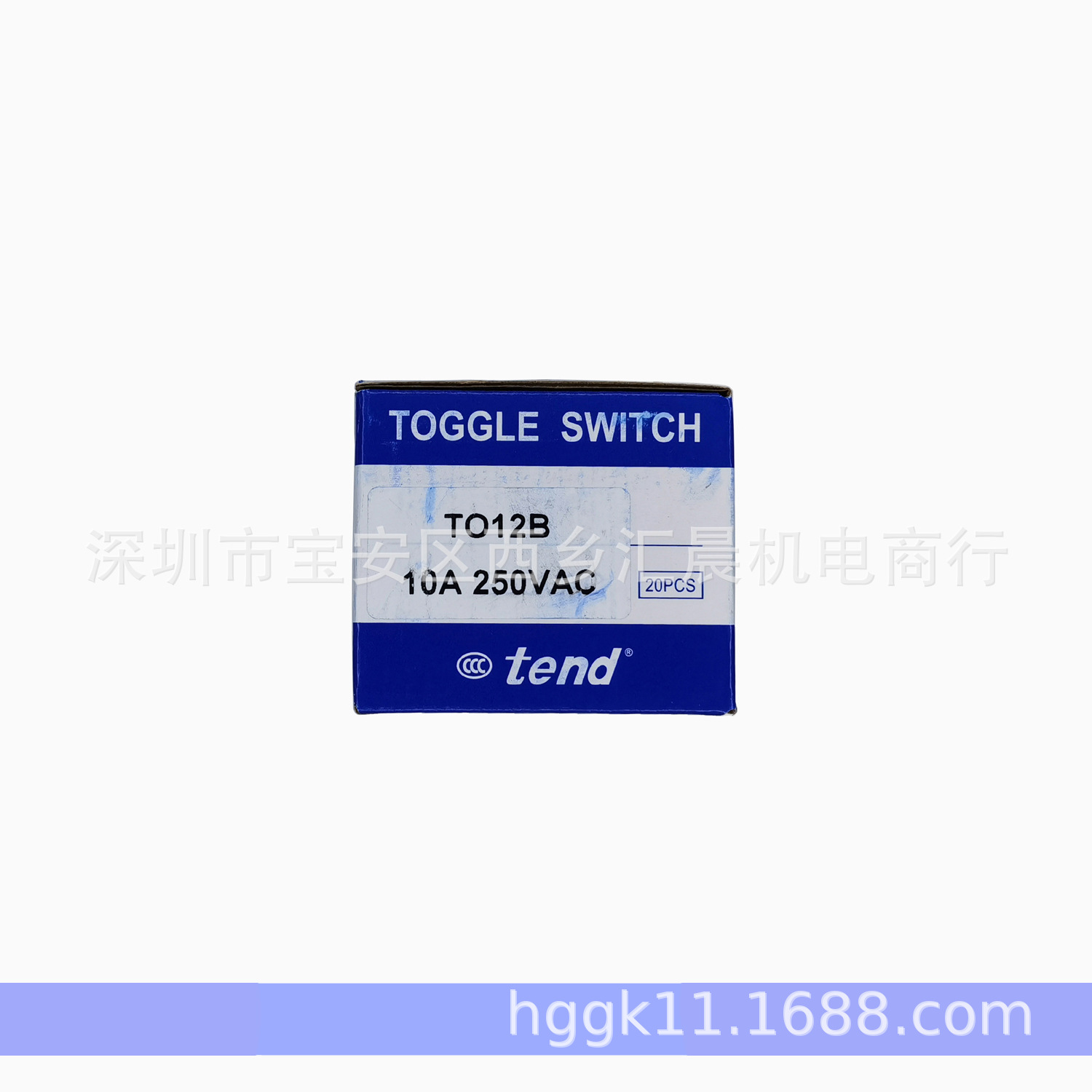 TEND台湾天得钮子开关TO12B