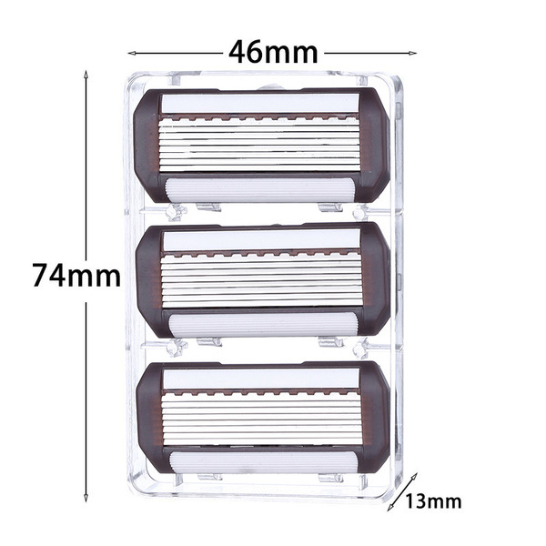 universal non-slip design razor stainless steel full body