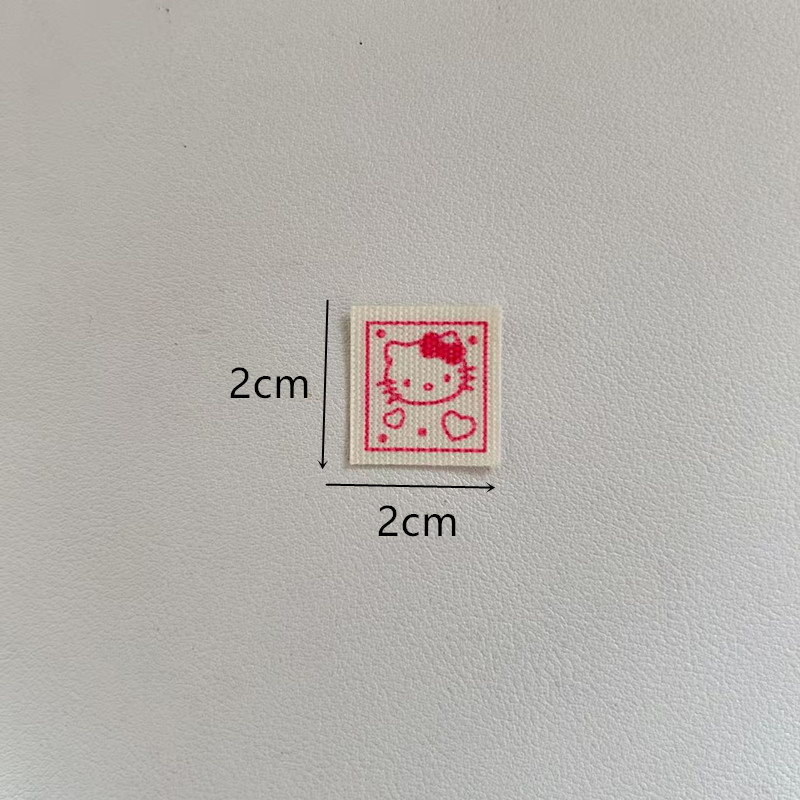 卡通可爱迷你小布标苹果表带布贴娃衣帽子小猫小熊标签diy小配件|undefined