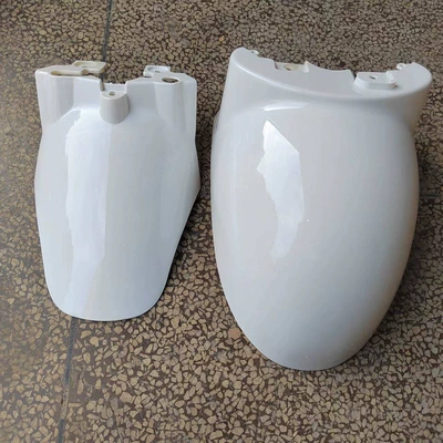 Electric scooter "Little Turtle King" front — Electric vehicle fender - pearl-white-little-turtle-king-front-mud-plate