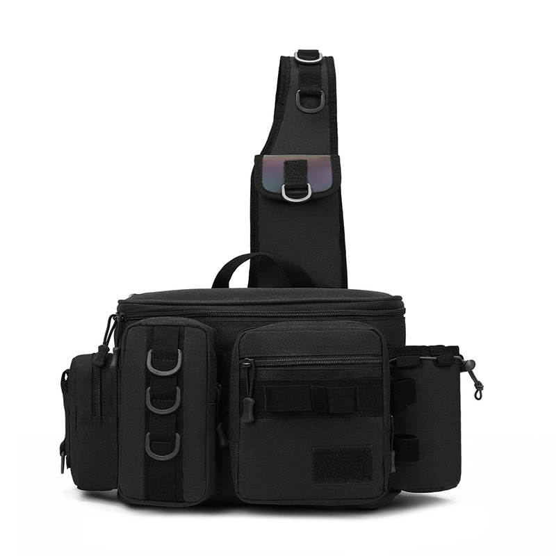 2023 nueva bolsa de Luya bolsa de pesca multifuncional bolsa de polo deportes al aire libre enchufe Rod Luya bolso de la cintura fabricante de los hombres en stock