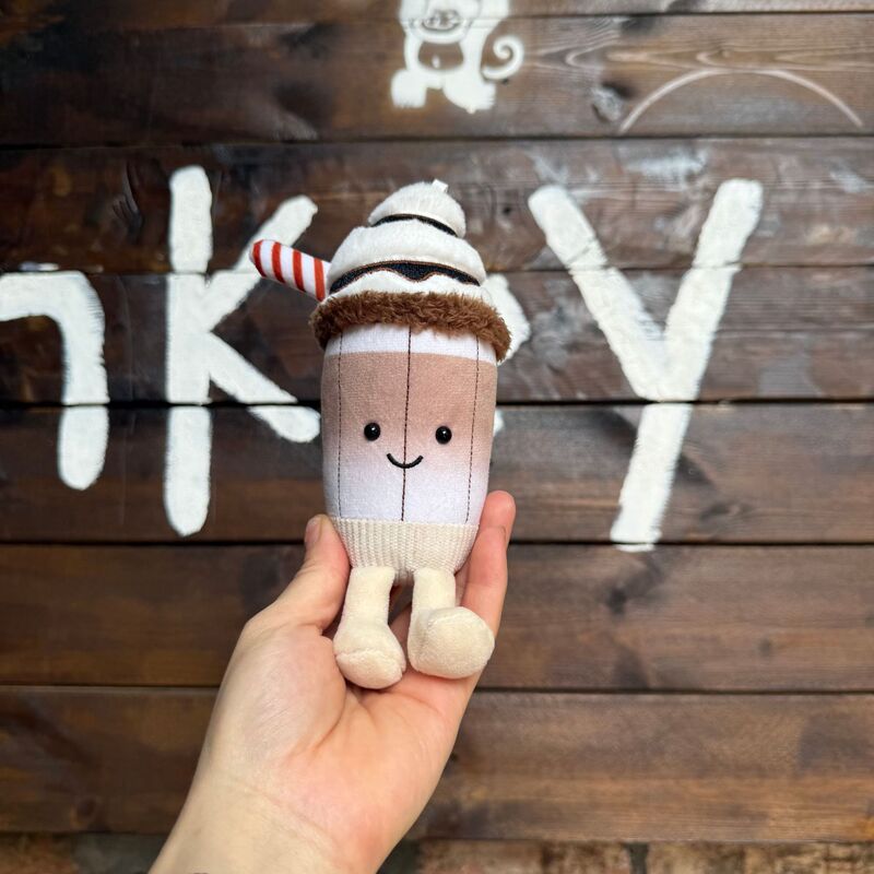 In-Stock New Coffee and Milk Tea Series Iced Coffee Plush Toy Doll Pendant Gift Doll Comfort Toy
