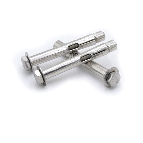 304 stainless steel expansion screw external hexagonal built-in pull-explosion ceiling bolt lifting internal expansion explosion gecko