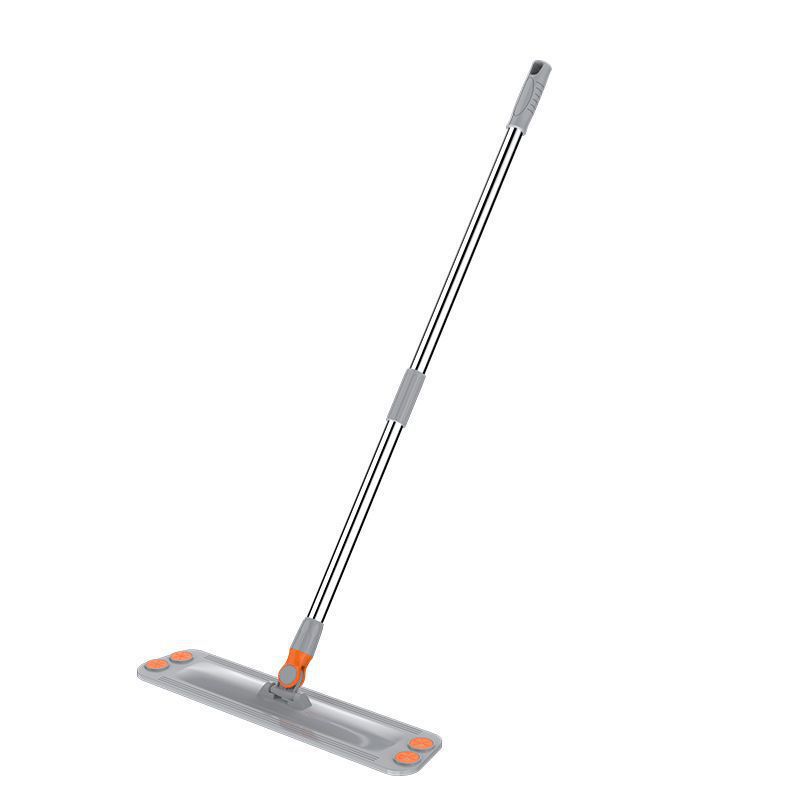 Large Flat Mop, Hands-Free, for Home Use, Lazy Mop, Absorbent, Dual-Use for Wet and Dry Cleaning, One-Step Cleaning