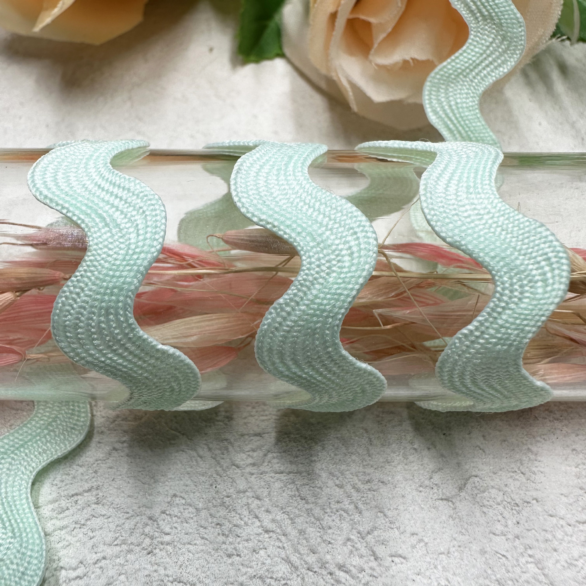 8mm onda sólida en forma de S curva banda de encaje cortina sombrero ropa infantil joyas de boda accesorios de ropa