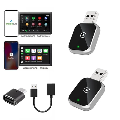 New Wireless Carplay Box Simsiz CarPlay və Android Auto - c03-international-version-neutral-silver-adapter-extension-cable