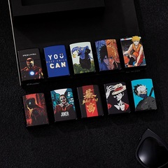 Blind Box Printed Series Metal Kerosene Lighter with 1500 Patterns, Random Shipping Fast Supply Wholesale