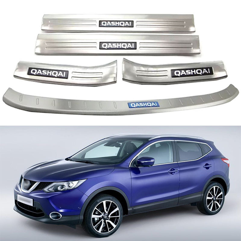 适用于16款东风日产逍客Nissan Qashqai 门槛条后护板装饰用品