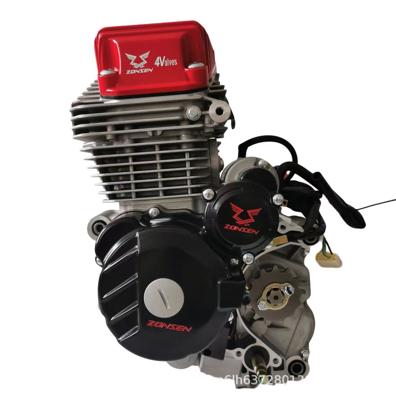 Двигатель Zongshen CB300R 4-клапанный с воздушным охлаждением