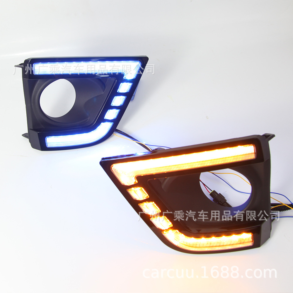 Adecuado para Toyota Nueva Carolina Luz de marcha diurna 14 Carola especial LED Luz de marcha diurna LED Luz de niebla