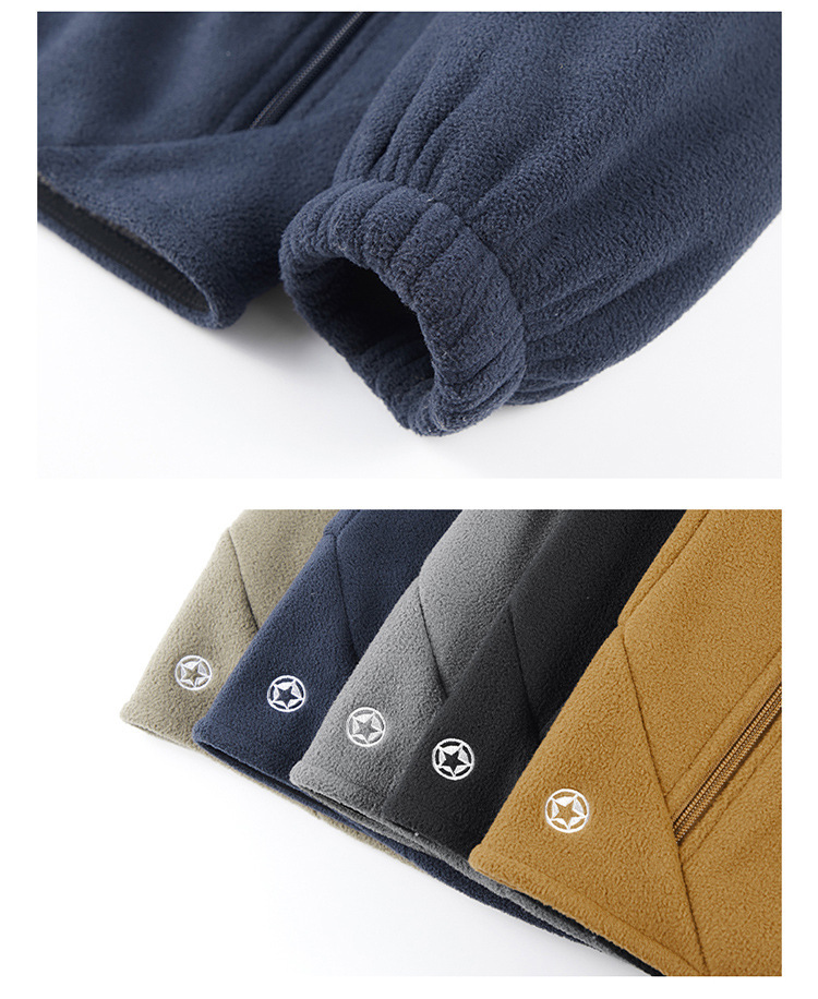 Giacca con cappuccio da uomo cappotto in cotone con pile_voghion.com