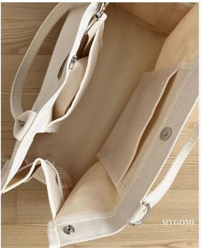 Korean ins mommy bag multifunctional canvas tote handbag going out fashionable large capacity mother and baby bag