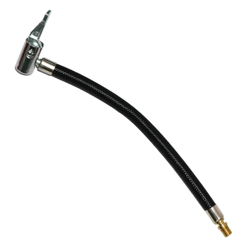 Inflador de coche conector medidor de presión de aire medidor de presión de neumáticos accesorios de tubería neumático tubo inflable cabeza inflable medidor de presión de neumáticos tubo de extensión