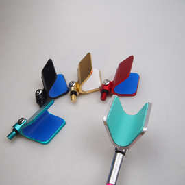 铝合金自动回弹支架头 加大回弹支架头防滑垫架杆支架头渔具批发