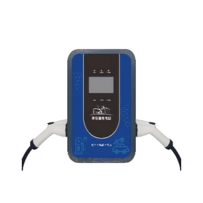 Elektrikli avtomobil şarj cihazları — 7Kw New Energy Charging Station for - hardware-dual-gun-operation-version-scan-code