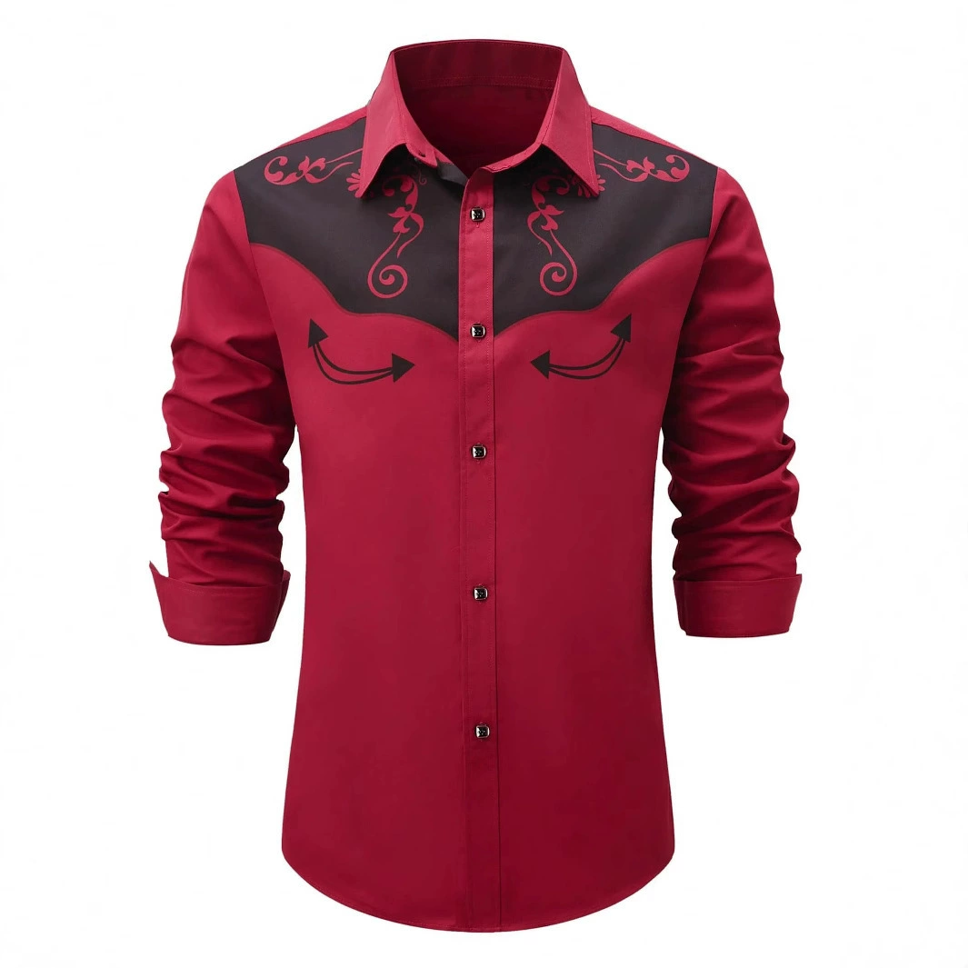 Мужская летняя рубашка с длинным рукавом, свободного кроя, больших размеров, с принтом, универсальная, повседневная, модная, для путешествий.