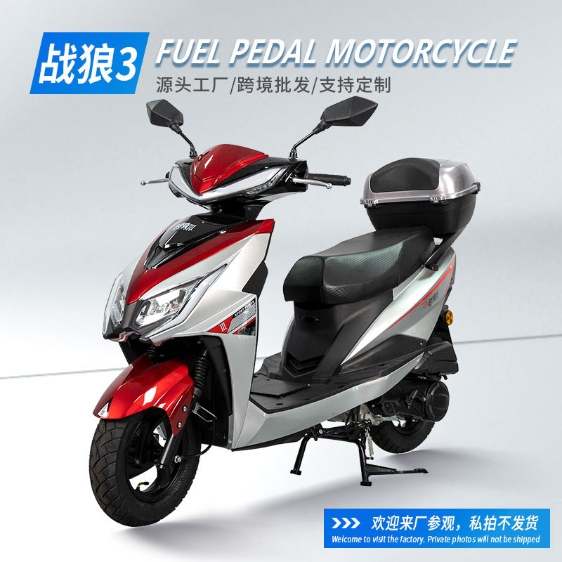 Suministro de comercio exterior Wolf 3 motocicleta de combustible pedales motocicleta de doble viaje motocicleta cool motocicleta kazaja