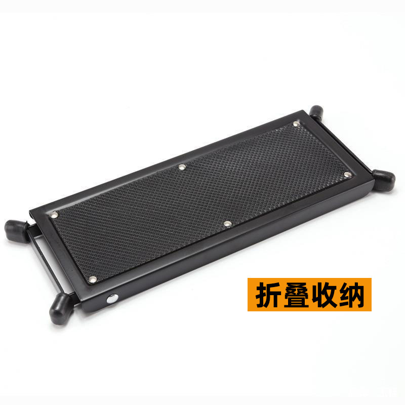 吉他踏板乐器脚踏板金属脚凳弹奏垫脚架二胡折叠脚蹬民谣古典踩架|undefined