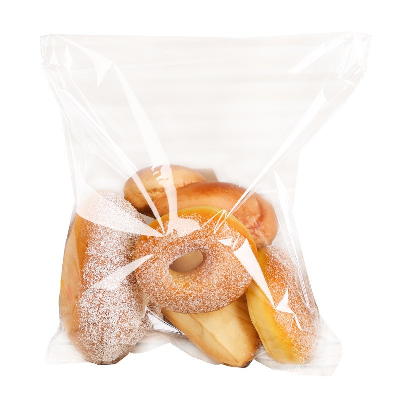 面包自封袋 不干胶自粘透明曲奇饼干餐包欧包烘焙食品包装袋