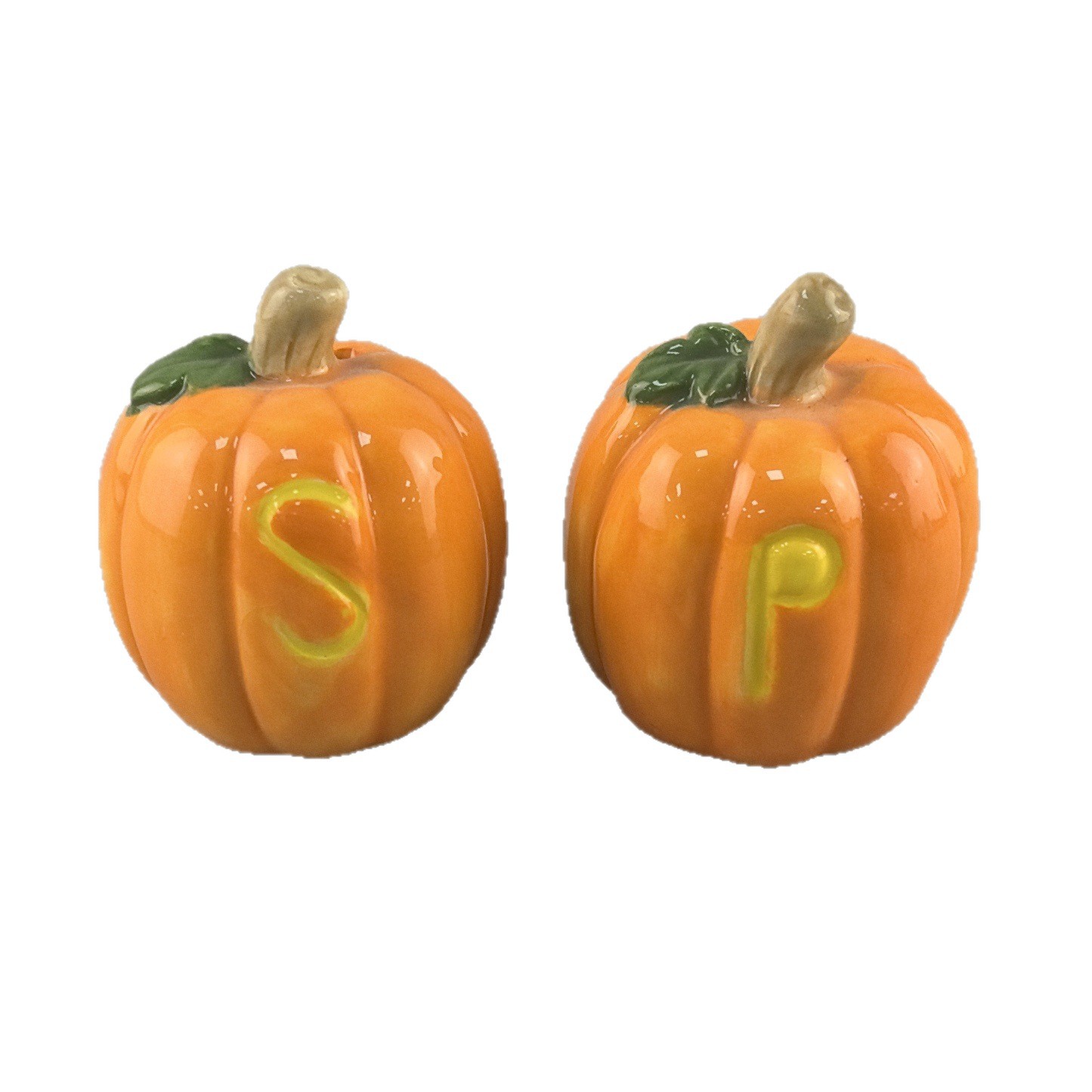 Creatividad transfronteriza Halloween adorable mini calabaza picante de cerámica botella de sabor de cerámica condimento frasco de cerámica artesanía