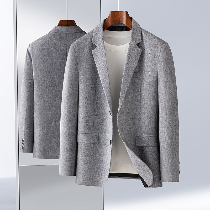 2024 primavera y otoño nuevos trajes casuales de bienestar para hombres delgados vestidos de fiesta para hombres vestidos de negocios para caballeros