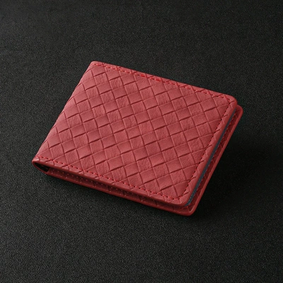 Certificate bag driver's license leather case driver's license protective case card holder driving book integrated personalized license bag (Multimediya və saxlama aksesuarları) - 11cm8cm-red
