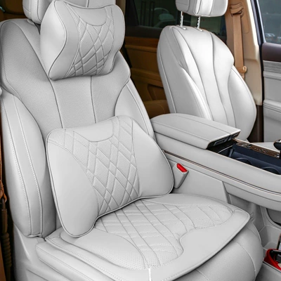 Waist support | Interiors - byd-xia-headrest-1-lumbar-support-1-seat-cushion-1-tan-brown-rice-no-standard