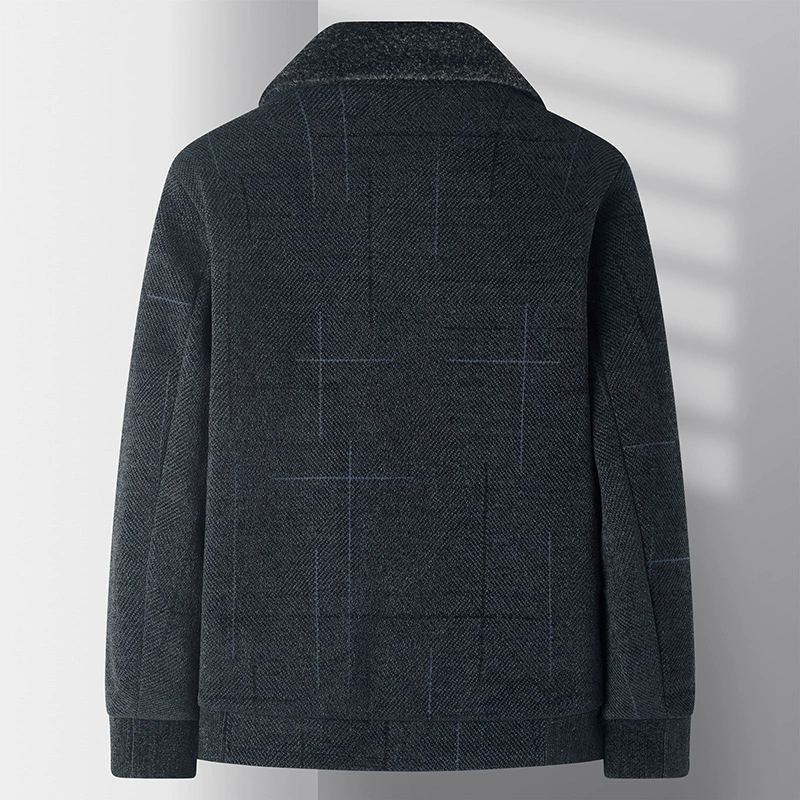Demi-season warm jacket, for middle age