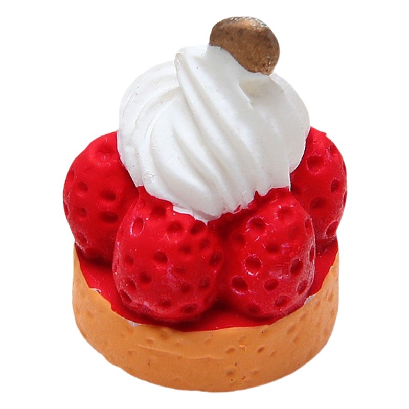 Shiwan Cake Simulation Postre bricolaje Adhesivo cremoso Accesorios para hebillas de zapatos Adornos de casa de muñecas al por mayor en vivo Explosiva