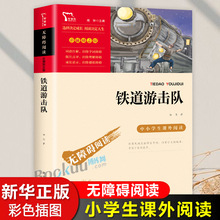 铁道游击队 刘知侠著 无障碍阅读 红色经典儿童文学系列丛书三四